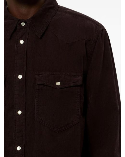 Isabel Marant Black Vasco Shirt for men
