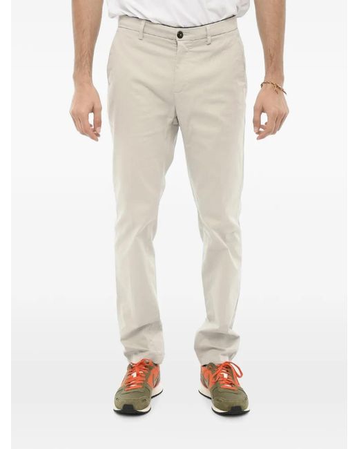 Department 5 Natural David Twill Trousers for men