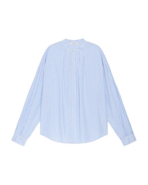 Camicia A Righe di Maliparmi in Blue