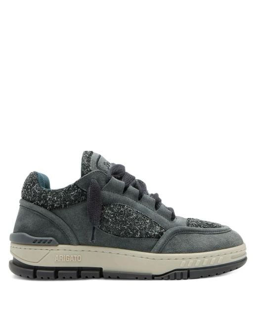 Axel Arigato Black Area Loop Suede Sneakers