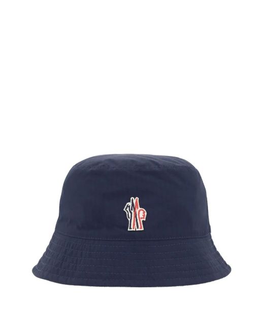 メンズ Moncler Packable Bucket Hat Blue