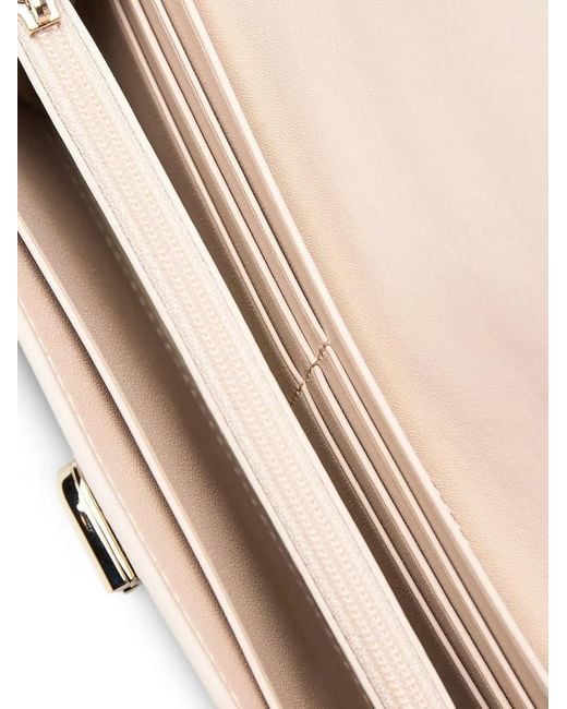 Furla Pink Xl 1927 Continental Logo-Plaque Wallet