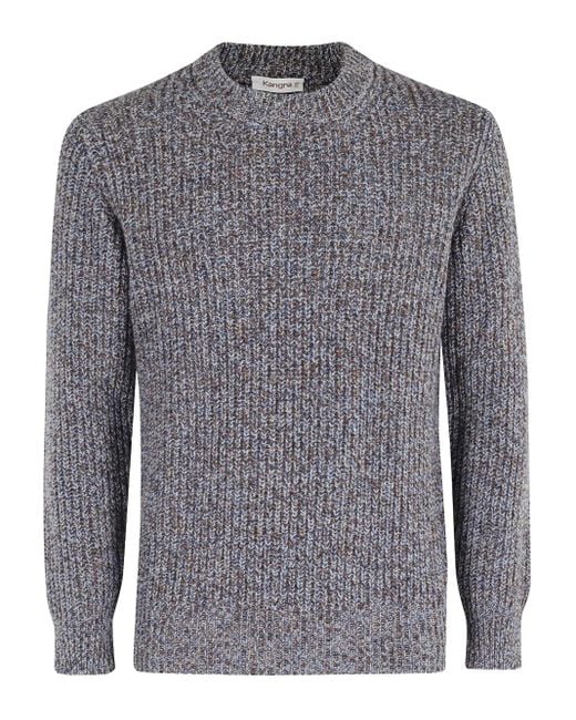Pull Côtelé Kangra pour homme en coloris Gray