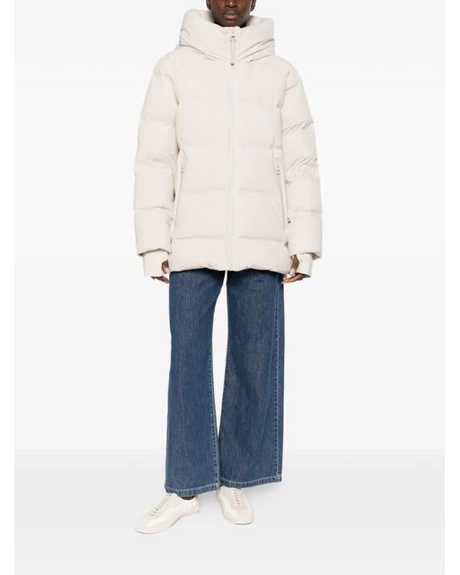 Marc O' Polo White Quilted Down Jacket
