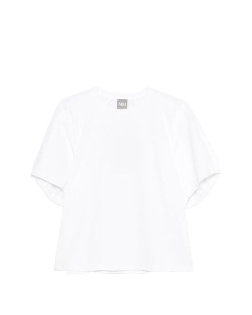 Max Mara White Mmlcellula Short-Sleeve T-Shirt