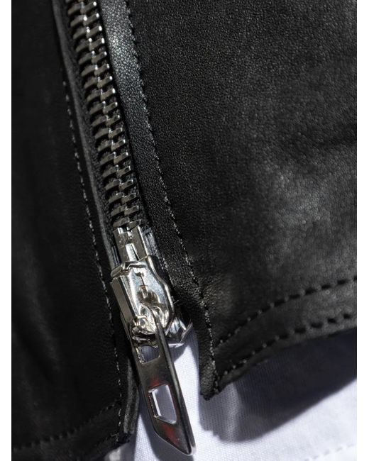 DIESEL Black Jacket Korn-Wrd for men