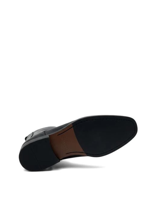 メンズ Brunello Cucinelli ポインテッドトゥ アンクルブーツ Black