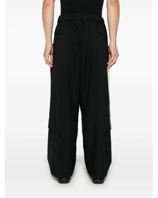 Y-3 Black Trousers for men