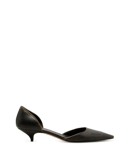 The Row Black Liisa Kitten D'orsay Pumps