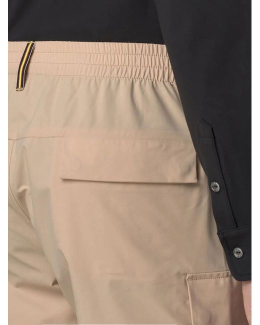 K-Way Natural Cargo Shorts for men