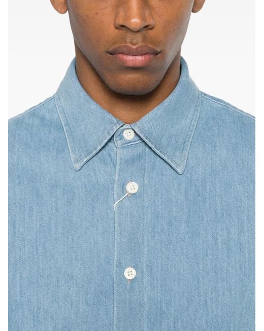 NN07 Blue Casper Shirt for men