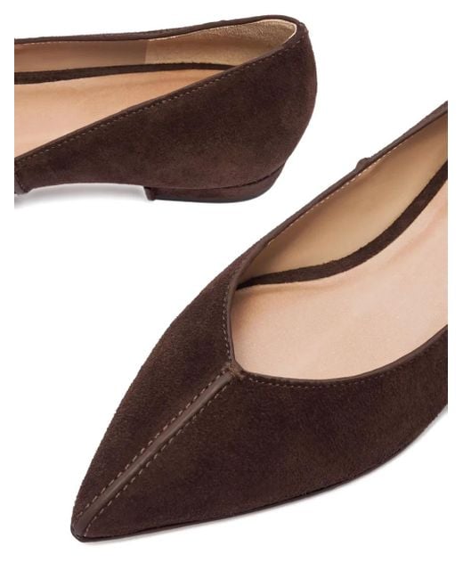 Bernardo Brown Lana Flat Pumps