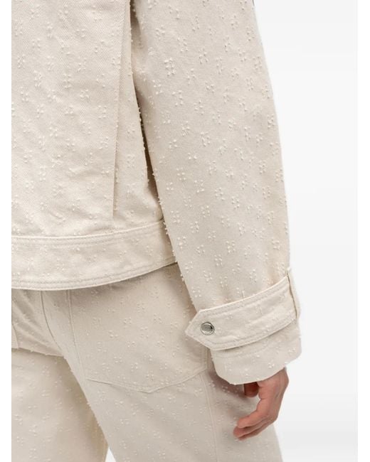 Boss Natural Textured Drawstring Jacket