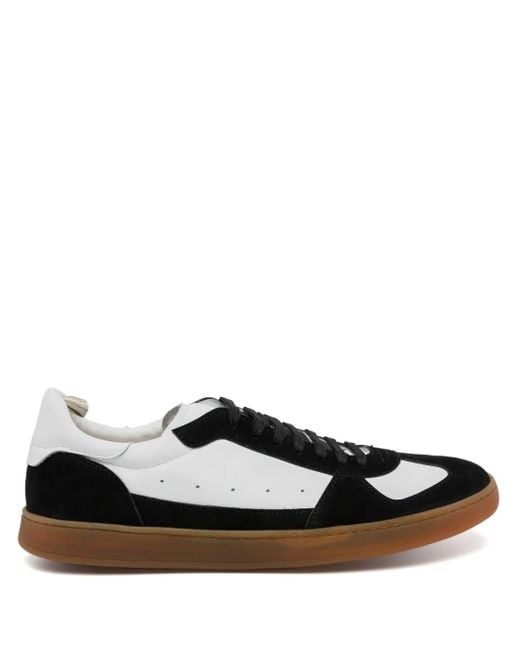 Officine Creative Black Kadett 001 Sneakers for men
