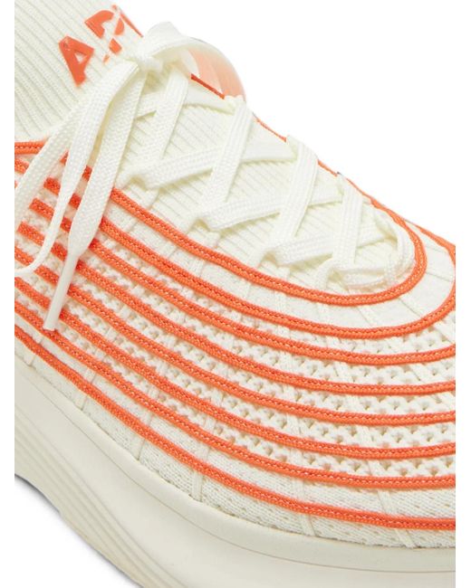Athletic Propulsion Labs Pink Techloom Zipline Wavy Sneakers