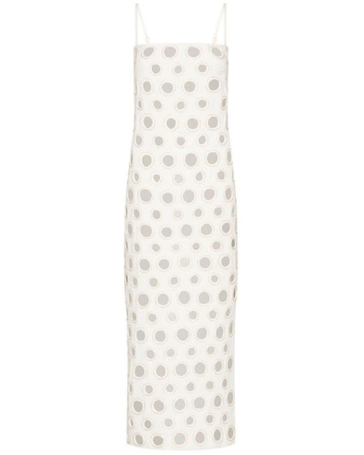 Rachel Gilbert White Beck Midi Dress