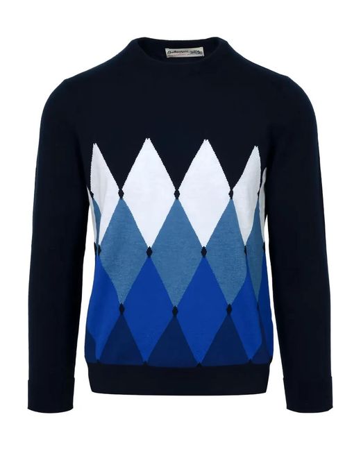 Ballantyne Pullover Mit Argyle-Muster in Blue für Herren