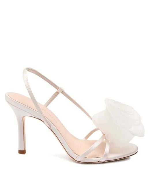 Sandali Steph Con Cinturino Posteriore 90Mm di Loeffler Randall in Natural