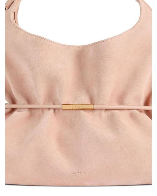 Balmain Pink Sphynx Medium Bag