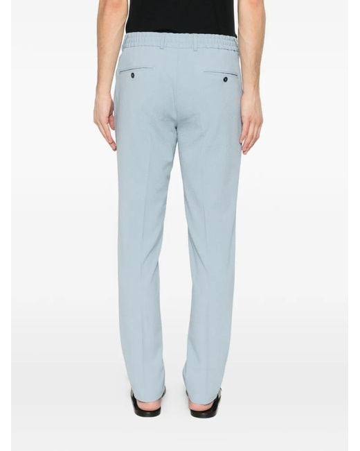 Karl Lagerfeld Blue Pace Drawstring Trousers for men