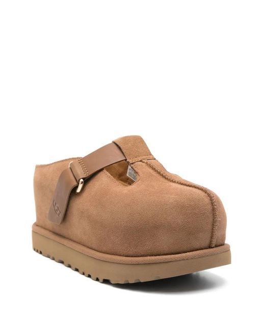 Ugg Brown Goldenstar Hi Clogs