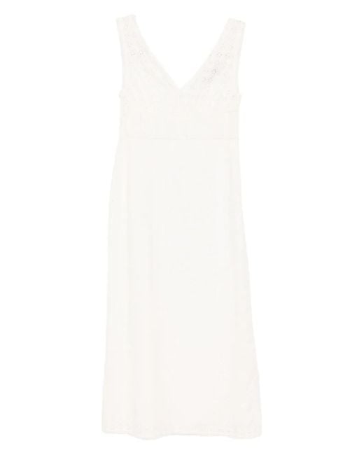 Rixo White Jocelyn Dress