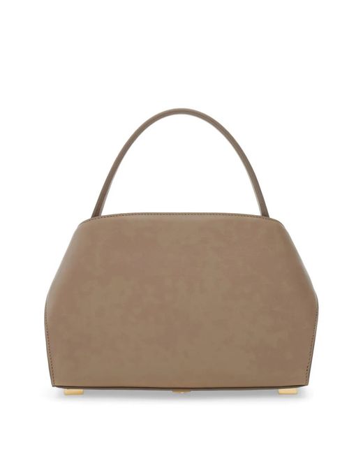 Ferragamo Metallic Hug Soft Bicolor Handbag (Xs)