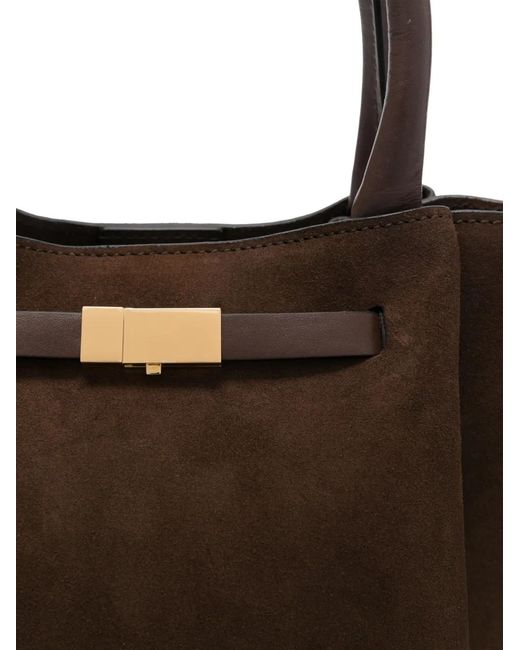 DeMellier London Brown Midi New York Tote Bag