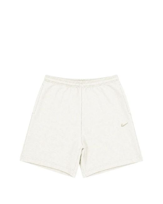 Nike White Logo-Embroidered Shorts for men
