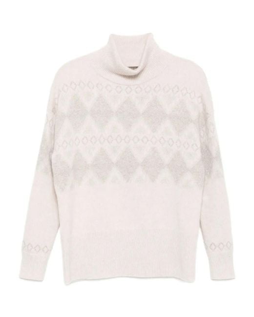 N.Peal Cashmere プルオーバー White