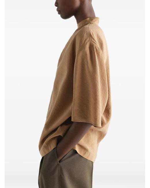 Lemaire Natural Soft Collar Top