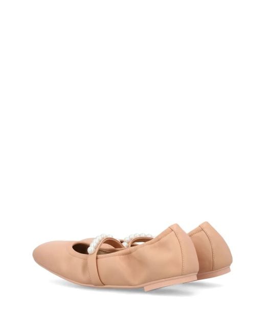 Stuart Weitzman Pink Flat Shoes