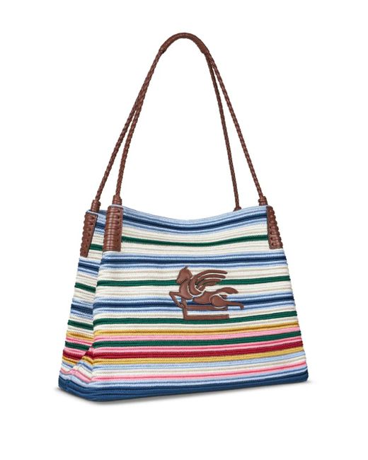 Etro Libra ハンドバッグ M Blue