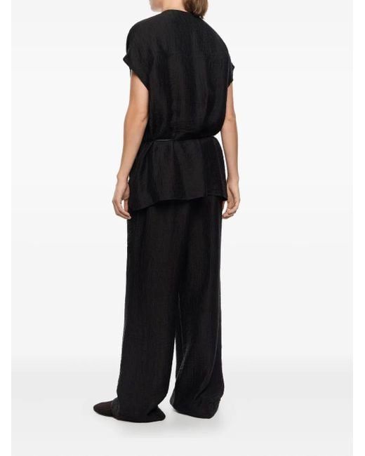 Bimba Y Lola ドローストリング パンツ Black