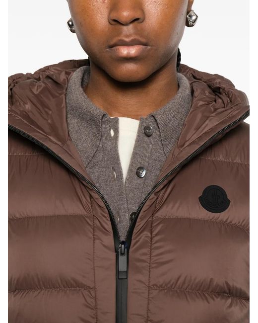 Moncler Brown Polyamide Melia Vest