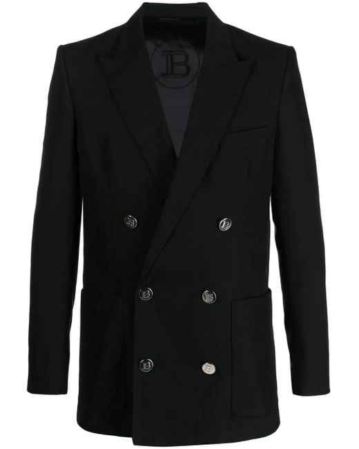 Balmain Black Blazers for men