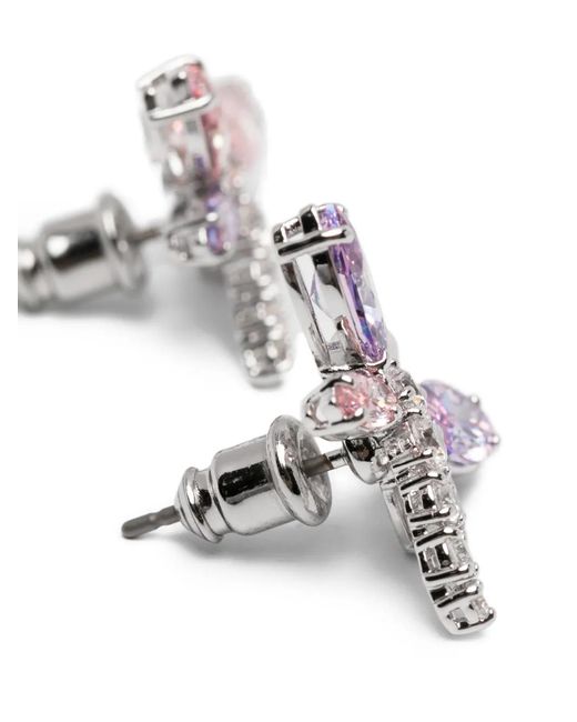 Swarovski Pink X Ariana Grande Dragonfly Crystal Earrings