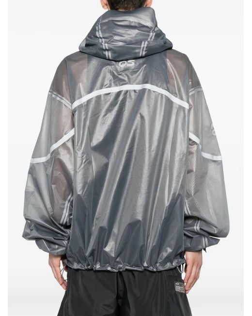 RC Outdoor Supply Gray Owens Shell Hooded Jacket for men
