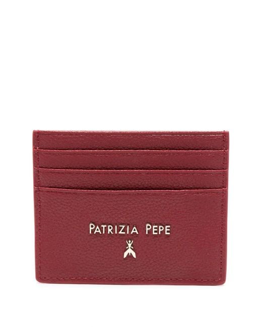 Patrizia Pepe Red Leather Cardholder