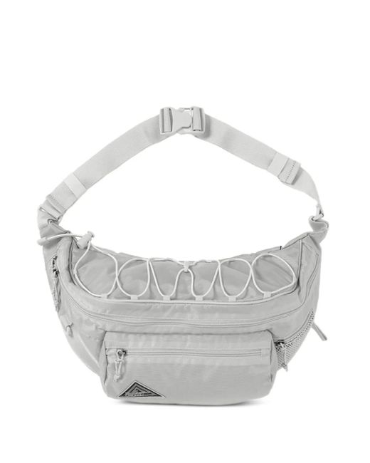 メンズ Thisisneverthat カーブストラップ ウエストバッグ Gray