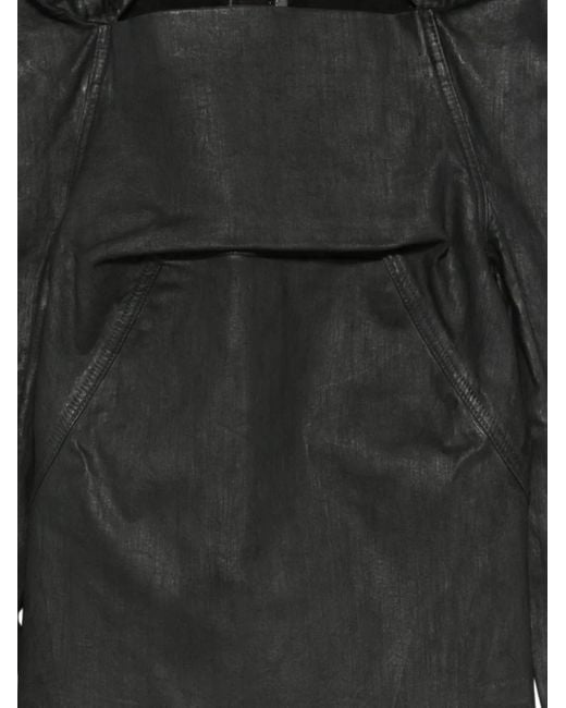 Rick Owens Black Tec Blouse