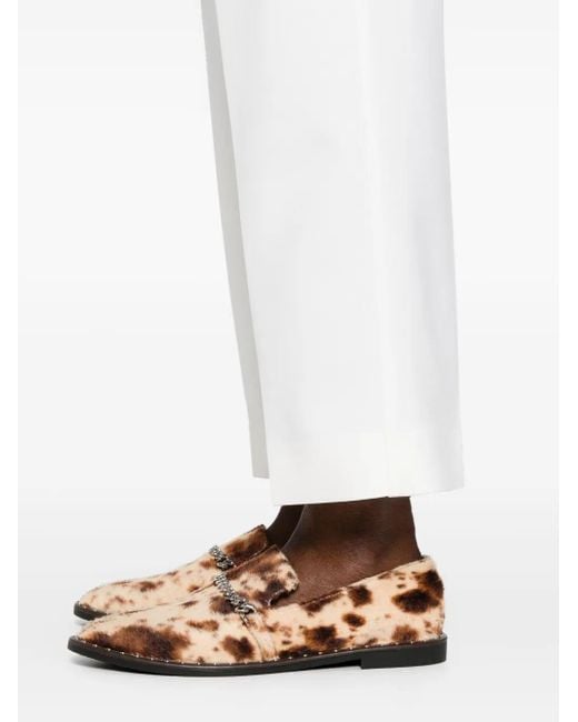Max Mara White Verbano Trousers
