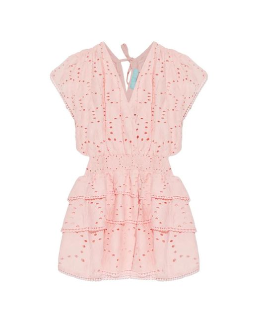 Melissa Odabash Pink Jess Mini Dress
