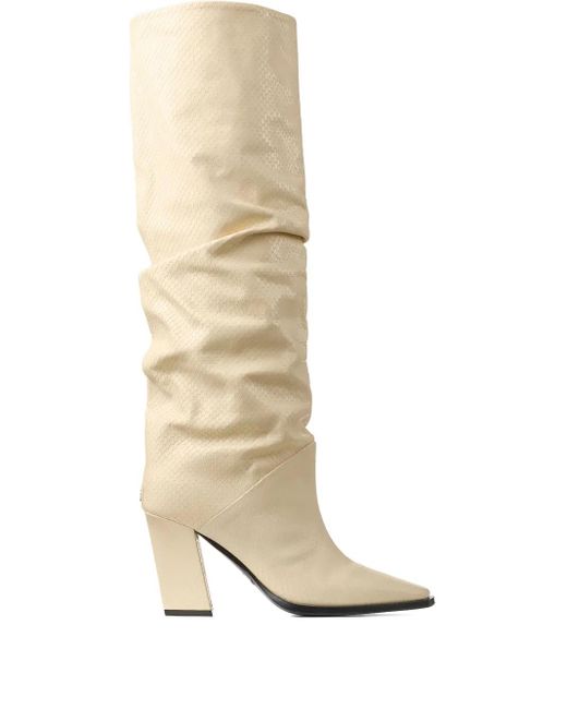 Bottines Hart 85 Mm Jimmy Choo en coloris White