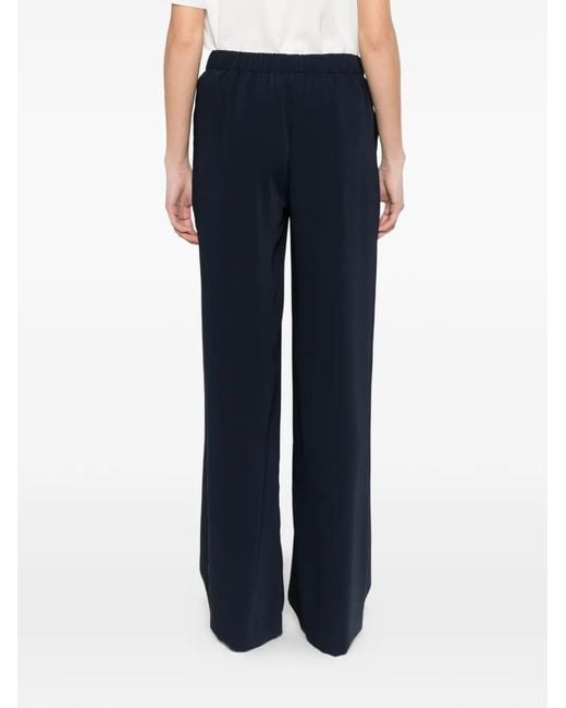 P.A.R.O.S.H. Blue Wide-Leg Trousers
