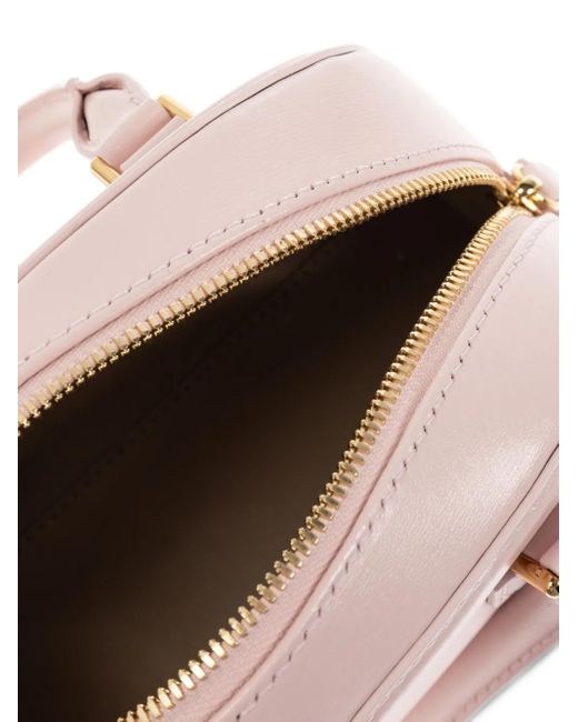 Alexander McQueen Pink Mini Leather Tote Bag