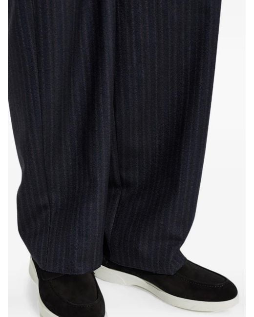 Kiton Black Suede Loafers for men