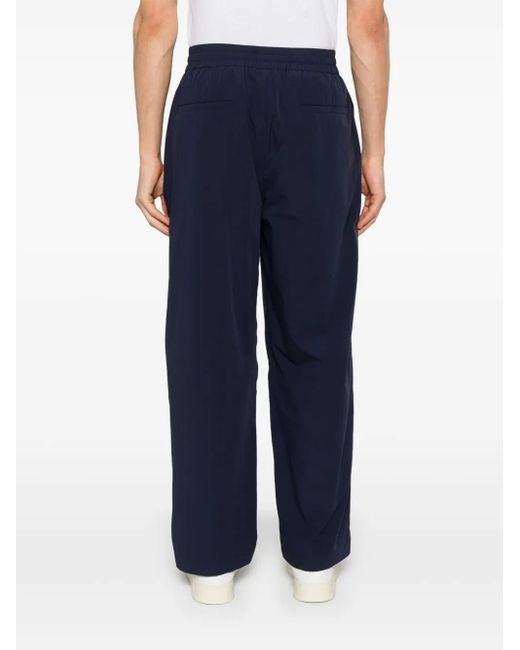 Autry Blue Logo-Print Sweatpants