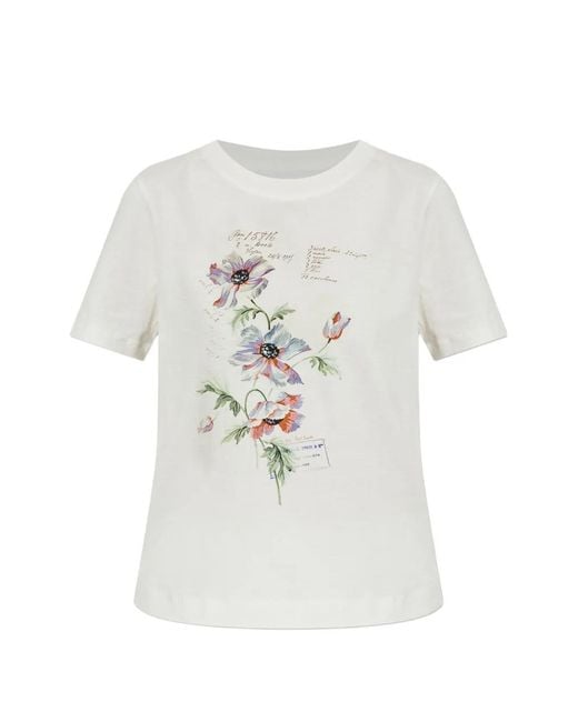 Paul Smith White Printed T-Shirt