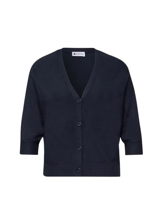 Street One Blue V-Neck Cardigan